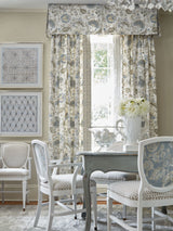 Scalamandre SC 000227173 JARDIN DELPHINE EMBROIDERY Fabric - Eade's Wallpaper