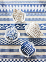 Scalamandre SC 000427188 INDIGO SANTORINI STRIPE Fabric - Eade's Wallpaper