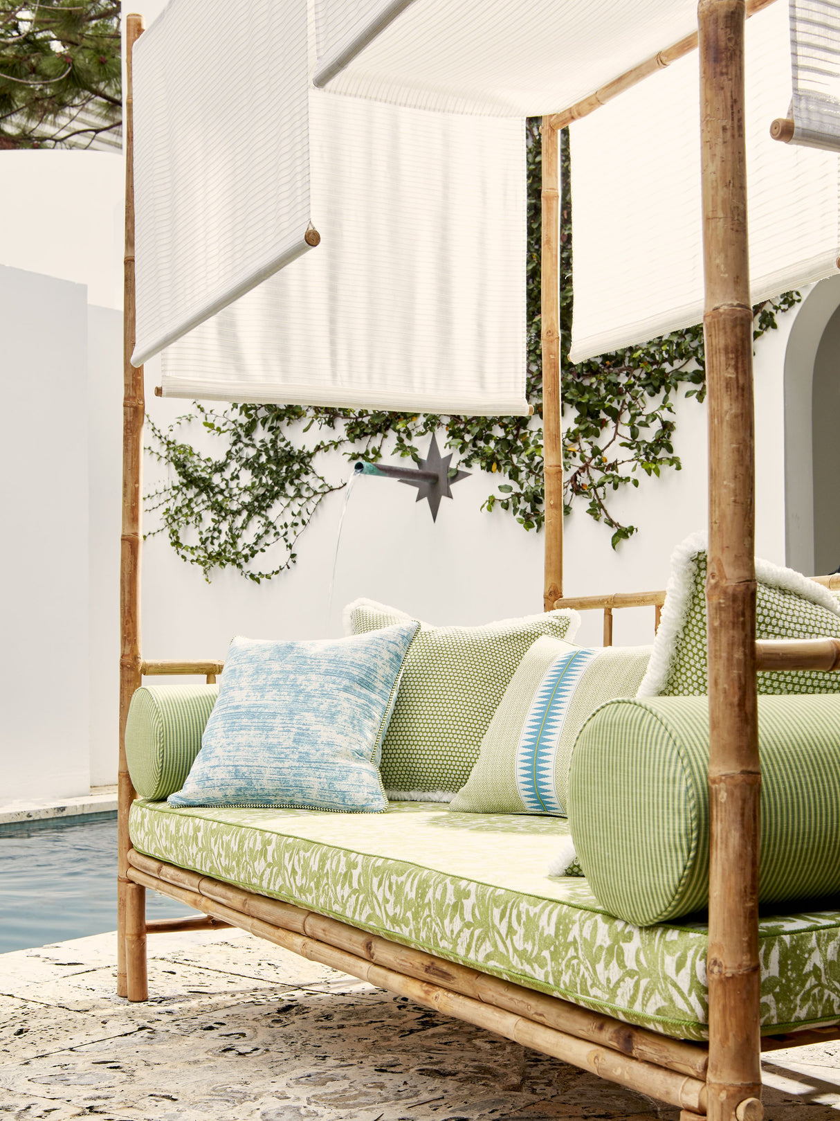 Scalamandre SC 000227194 SMOKE AMALFI WEAVE Fabric - Eade's Wallpaper