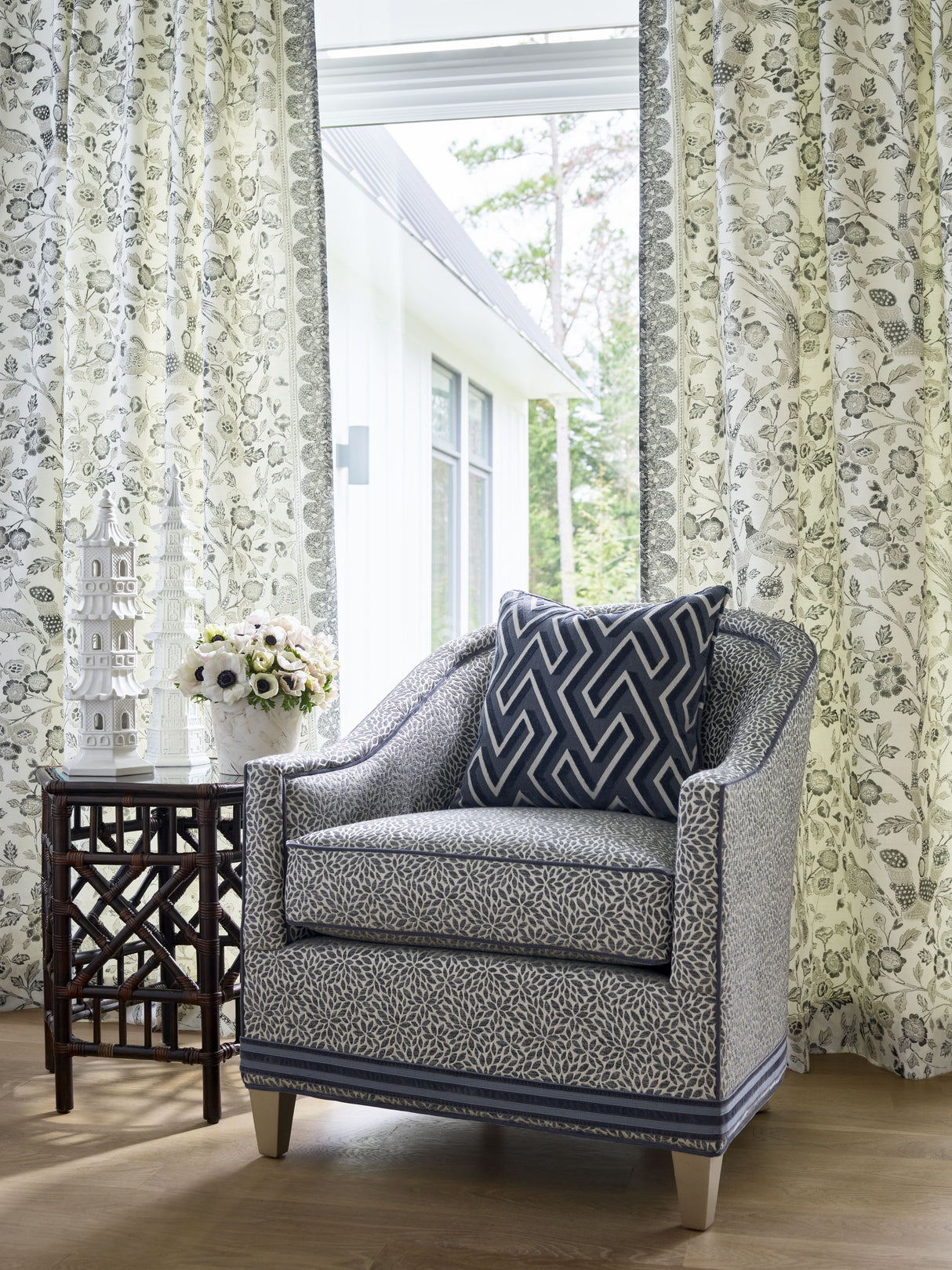 Scalamandre SC 000227237 HARBOR MAZE VELVET Fabric - Eade's Wallpaper