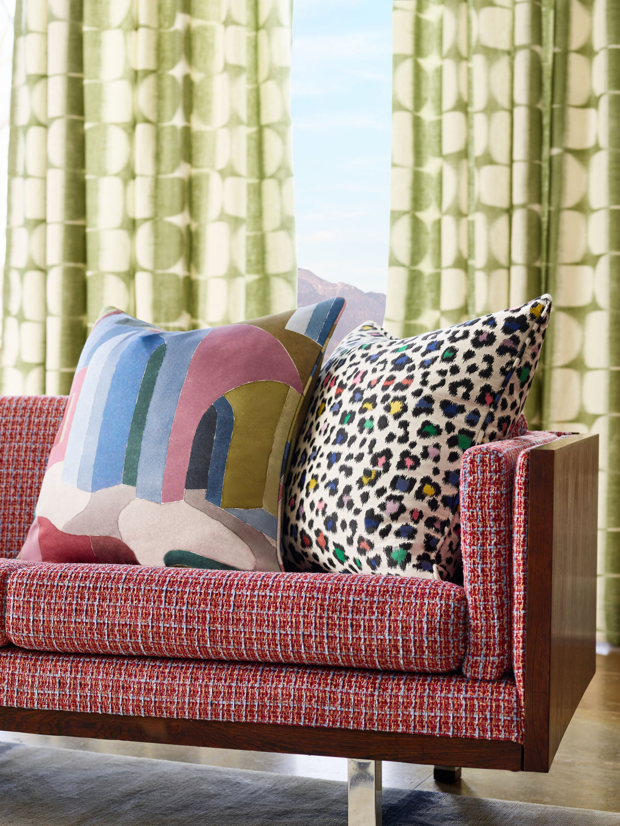 Scalamandre SC 000127252 HAZE ROSETTE WOVEN Fabric - Eade's Wallpaper