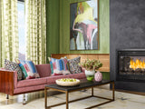 Scalamandre SC 000127252 HAZE ROSETTE WOVEN Fabric - Eade's Wallpaper