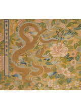 Scalamandre SC 000127327 WINTER ROSE DRAGON TABLEAU Fabric - Eade's Wallpaper