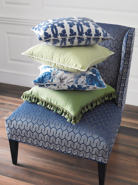 Scalamandre SC 000136395 BISCUIT KENT STRIPE Fabric - Eade's Wallpaper