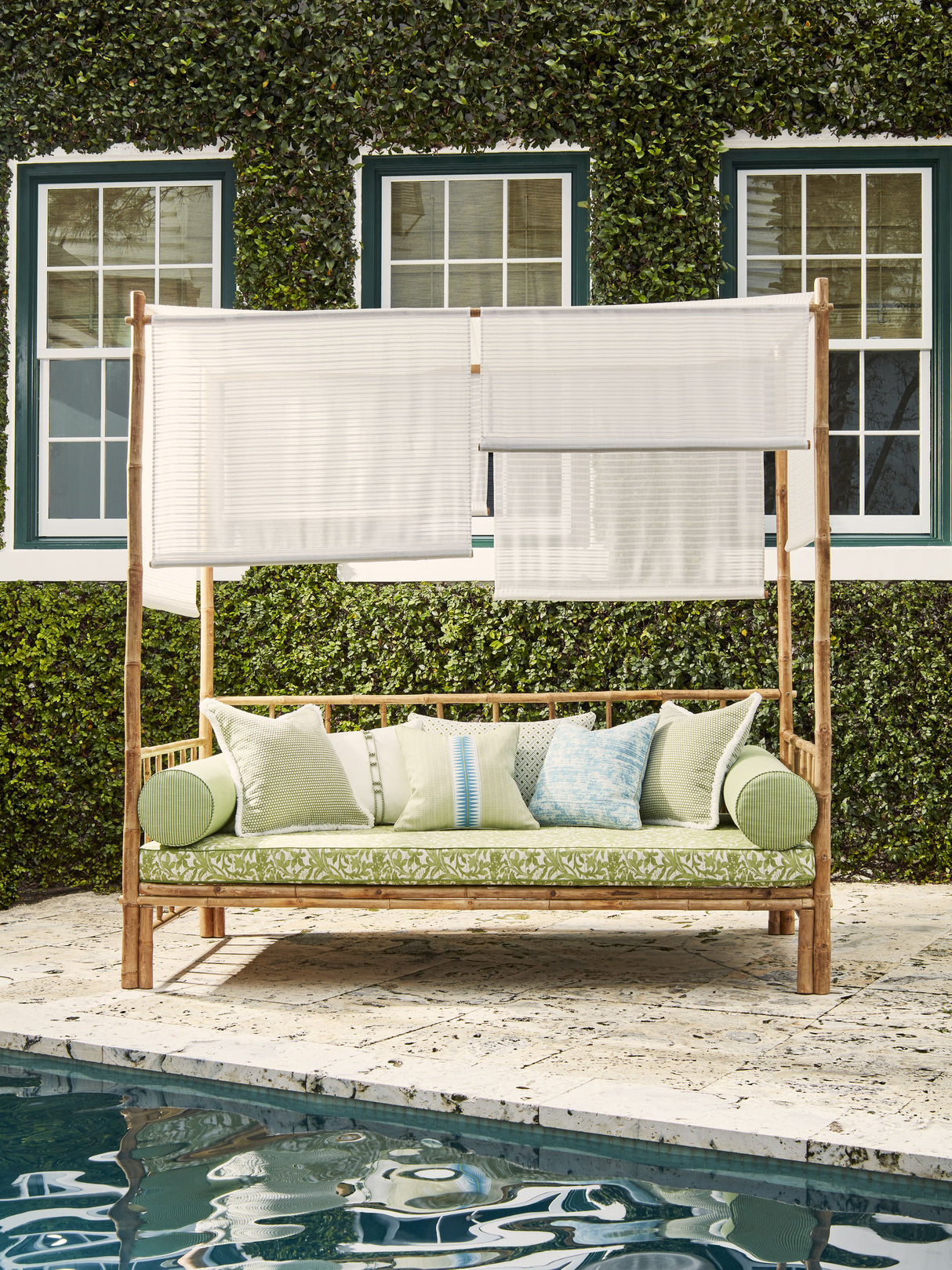 Scalamandre SC 000136395 BISCUIT KENT STRIPE Fabric - Eade's Wallpaper