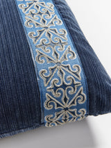 Scalamandre SC 4006SDDTT3337 SAXONY/STRIE VELVET PILLOW - Pi