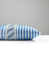 Scalamandre SC 4029SDDTT3340 PAISLEY/SHIRRED STRIPE PILLOW -