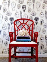 Scalamandre SC 0008WP88365 CAPRI COQUINA WALLPAPER - Eade's Wallpaper