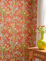 Scalamandre SC 0004WP88431 GUAVA LANAI WALLPAPER - Eade's Wallpaper