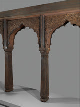 Scalamandre SC 0002WP88555 NUTMEG TAJ EMBROIDERED SISAL WALLPAPER - Eade's Wallpaper