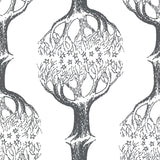 Sandudd SD5169-2 Celesta Grey Tree Wallpaper