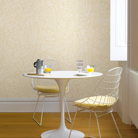 Sandudd SD5230-5 Brianne Yellow Botanical Wallpaper
