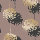 Sandudd SD5281-1 Hamsun Light Brown Dandelion Wallpaper