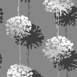 Sandudd SD5281-3 Hamsun Grey Dandelion Wallpaper