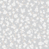 Sandudd SD5309-1 Henrik Light Grey Floral Wallpaper