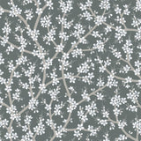 Sandudd SD5309-4 Henrik Charcoal Floral Wallpaper