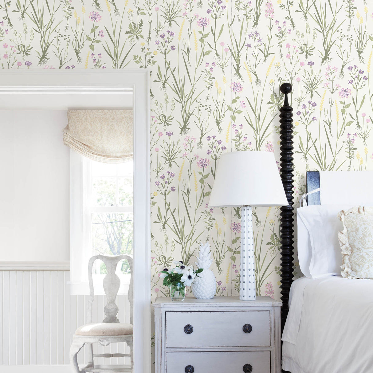 Sandudd SD5310-1 Harald Green Botanical Wallpaper