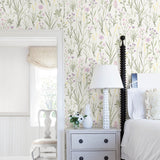 Sandudd SD5310-1 Harald Green Botanical Wallpaper