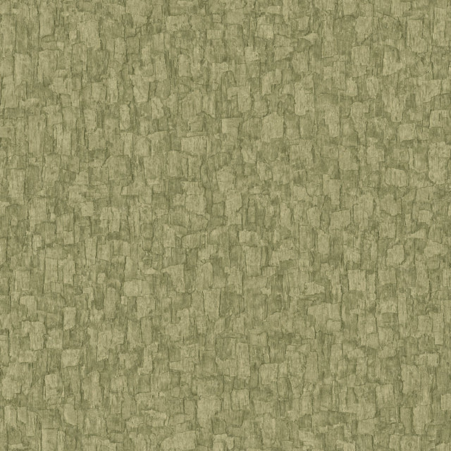 Galerie Surfaces Wood plain Green Wallpaper SF1005