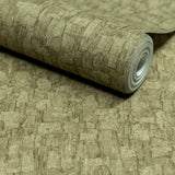 Galerie Surfaces Wood plain Green Wallpaper SF1005