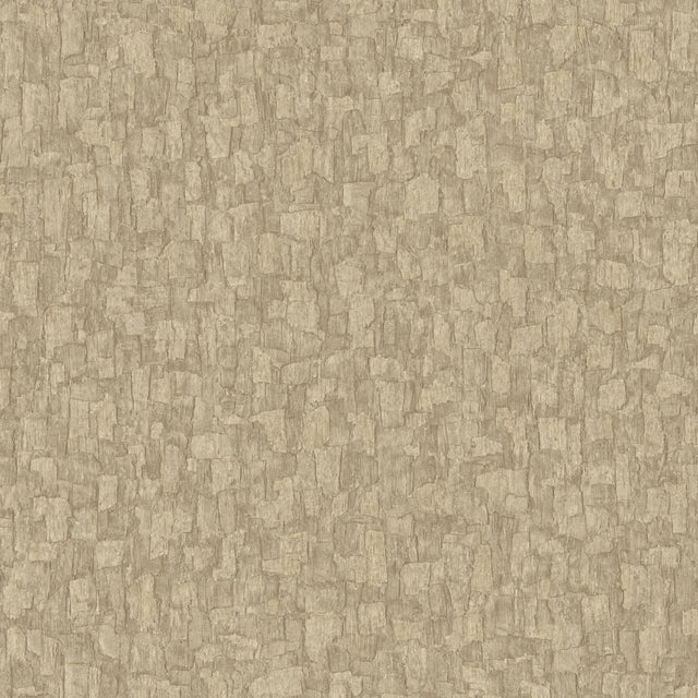 Galerie Surfaces Wood plain Beige Wallpaper SF1006