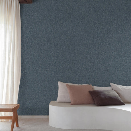 Galerie Surfaces Stone plain Blue Wallpaper SF1116