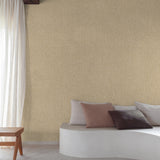 Galerie Surfaces Stone plain Gold Wallpaper SF1117