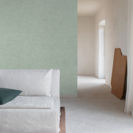 Galerie Surfaces Faux Unis Natural Blue Wallpaper SF1212