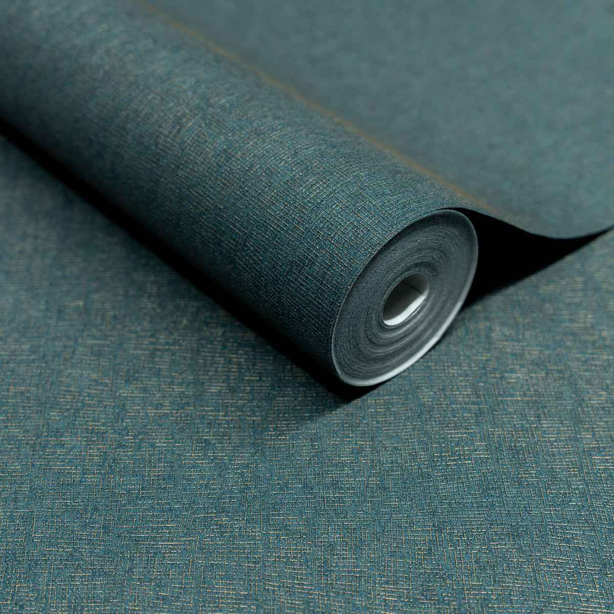 Galerie Surfaces Faux Unis Natural Blue Wallpaper SF1226