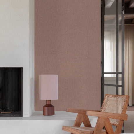 Galerie Surfaces Faux Unis Natural Pink Wallpaper SF1231