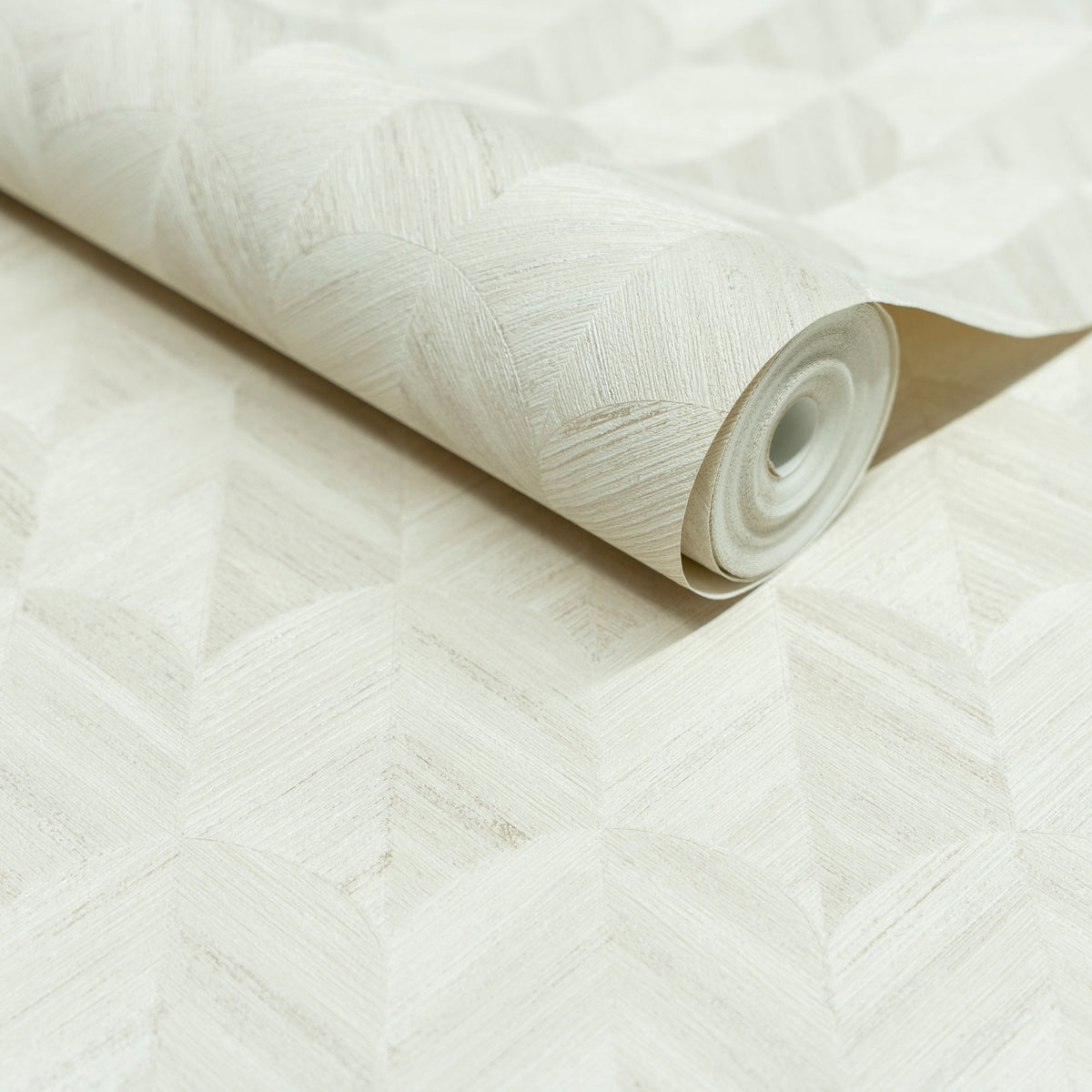 Galerie Surfaces Geometric All-over Cream Wallpaper SF3201