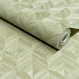 Galerie Surfaces Geometric All-over Green Wallpaper SF3208