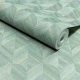 Galerie Surfaces Geometric All-over Blue Wallpaper SF3212