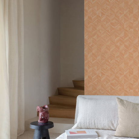 Galerie Surfaces Geometric All-over Pink Wallpaper SF3228