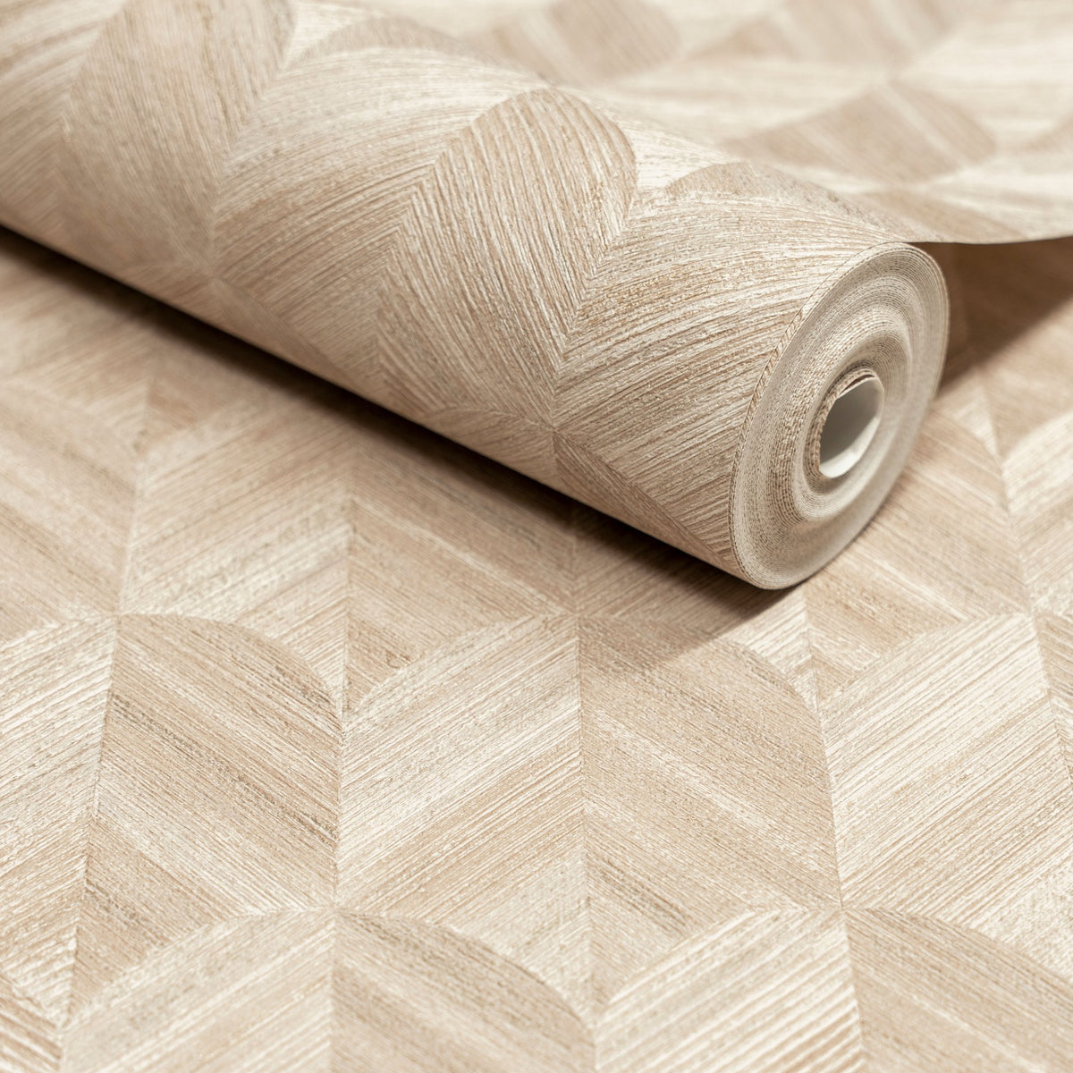 Galerie Surfaces Geometric All-over Beige Wallpaper SF3233