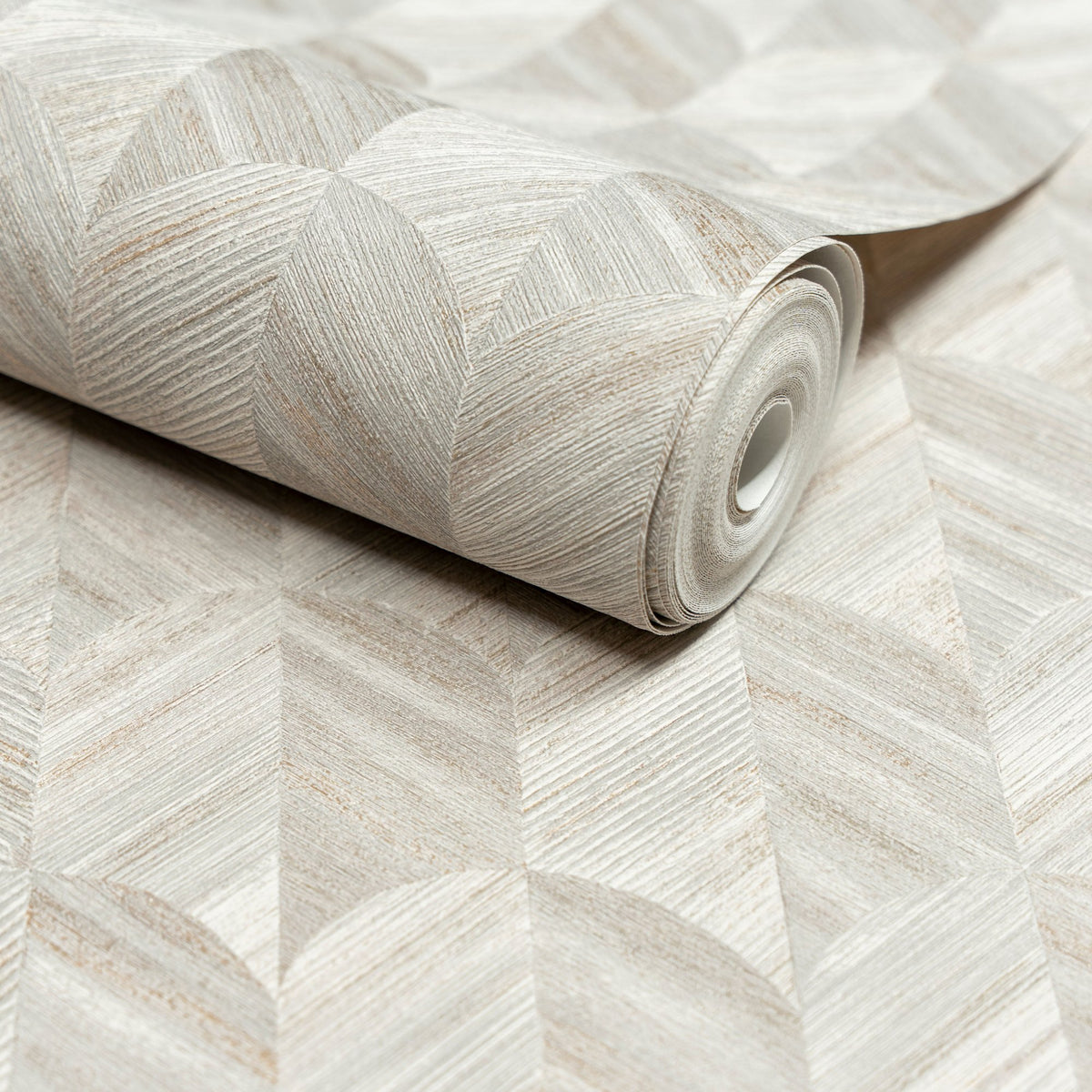 Galerie Surfaces Geometric All-over Brown Wallpaper SF3234