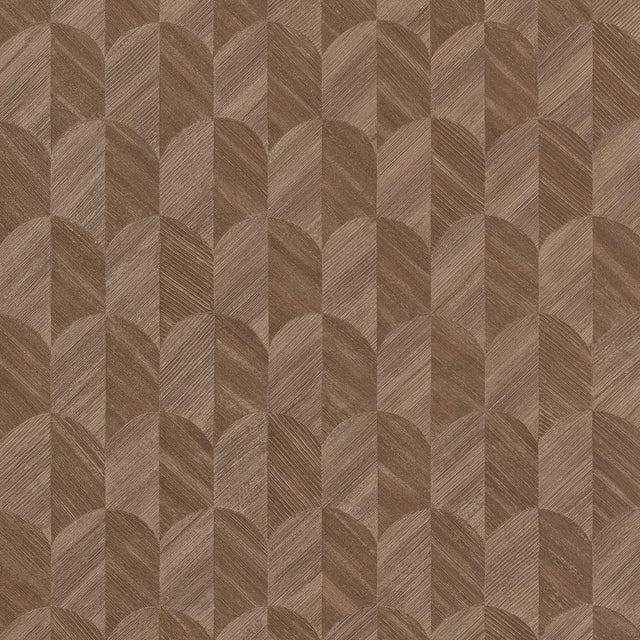 Galerie Surfaces Geometric All-over Brown Wallpaper SF3239