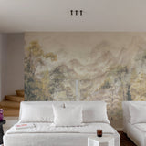 Galerie Surfaces Branched Leaves All-over Beige Mural SF6001