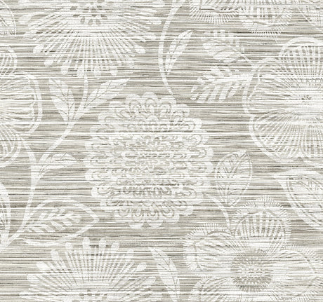 Stacy Garcia Home SG13308 Faux Grass Floral Wallpaper