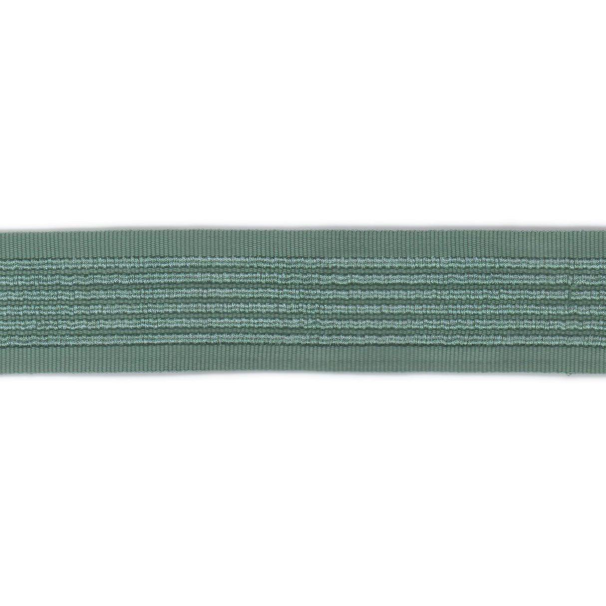 STOUT SHAB-4 SHABAZZ TAPE 4 AQUA Fabric - Eades Wallpaper & Fabric