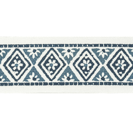 STOUT SHEN-2 SHENANDOAH TAPE 2 DENIM Fabric - Eades Wallpaper & Fabric