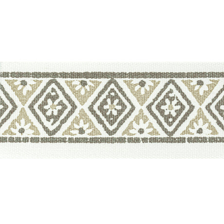 STOUT SHEN-7 SHENANDOAH TAPE 7 TRUFFLE Fabric - Eades Wallpaper & Fabric