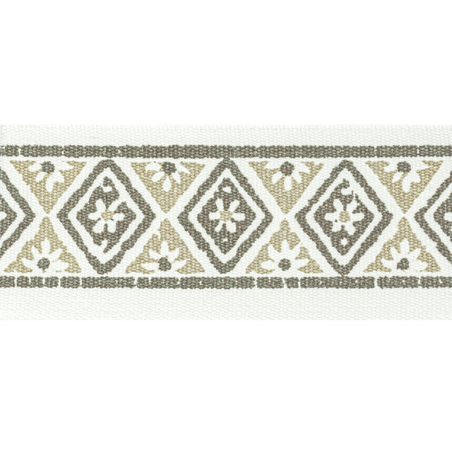 STOUT SHEN-7 SHENANDOAH TAPE 7 TRUFFLE Fabric - Eades Wallpaper & Fabric
