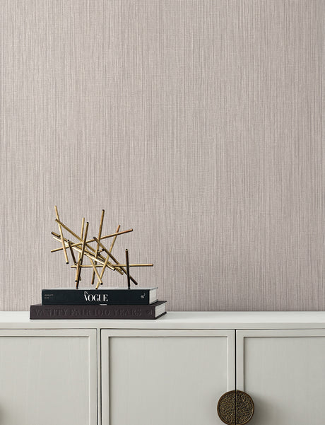 York SI25395 Paloma Texture Mushroom Wallpaper
