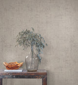 York SI7144 Alma Grey Faux Weave Wallpaper - Eade's Wallpaper