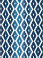Scalamandre SI 00041316 BLUE MARINE DIAMANTINA Fabric - Eade's Wallpaper