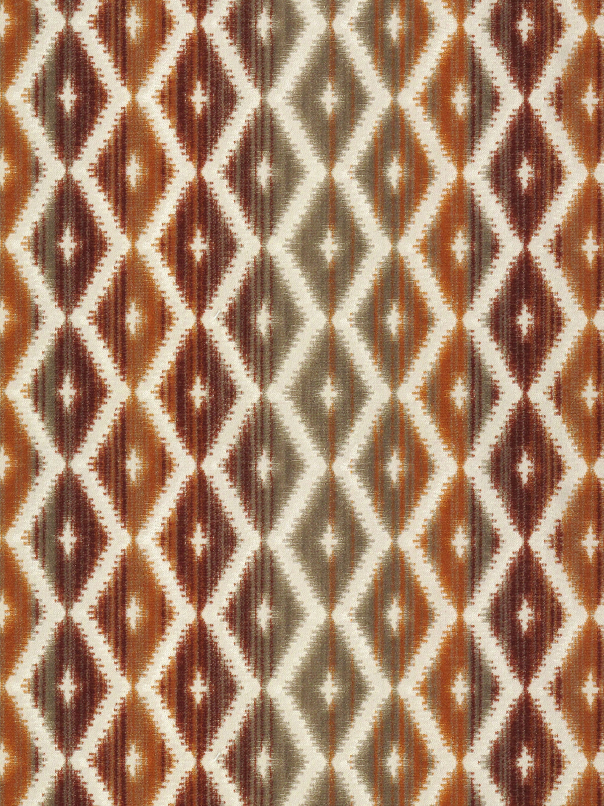 Scalamandre SI 00071316 BRICK DIAMANTINA Fabric - Eade's Wallpaper
