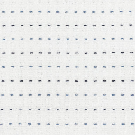 STOUT SLEN-1 SLENDER 1 BLUE/WHITE Fabric - Eades Wallpaper & Fabric