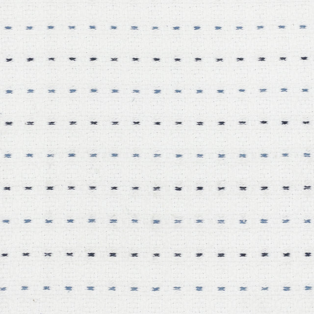 STOUT SLEN-1 SLENDER 1 BLUE/WHITE Fabric - Eades Wallpaper & Fabric