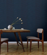 Scott Living SLS3979 Indigo Wayward Peel & Stick Wallpaper